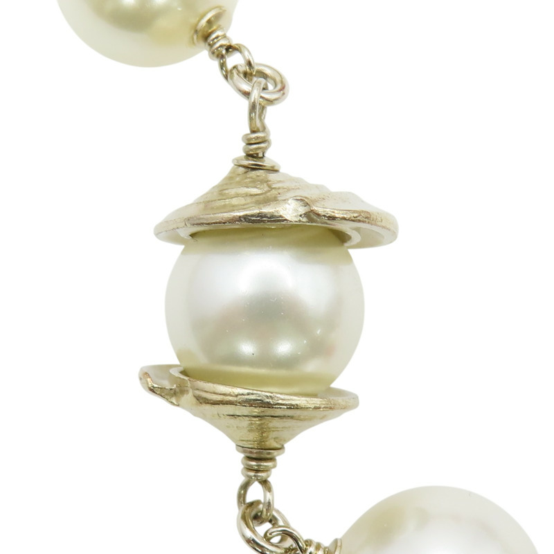 琺瑯 CC 珍珠珠帶 腰帶 金屬【CHANEL 香奈兒】-6