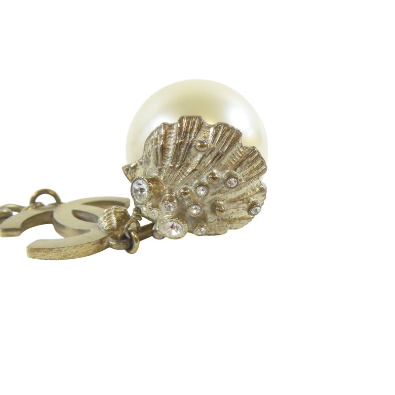 琺瑯 CC 珍珠珠帶 腰帶 金屬【CHANEL 香奈兒】-15