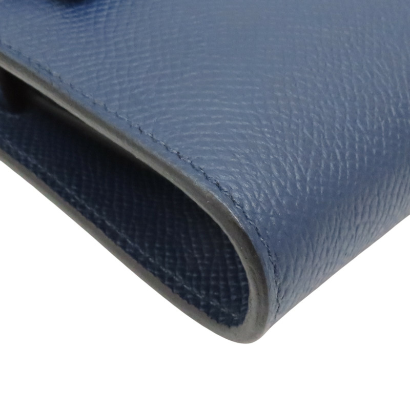 藍色 Epsom牛皮 Kelly To Go 肩背包 B刻 金扣【HERMES 愛馬仕】-9