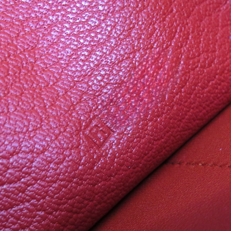 橘紅色 TC牛皮 Azap long Classique 拉鏈長夾 口R刻【HERMES 愛馬仕】-9