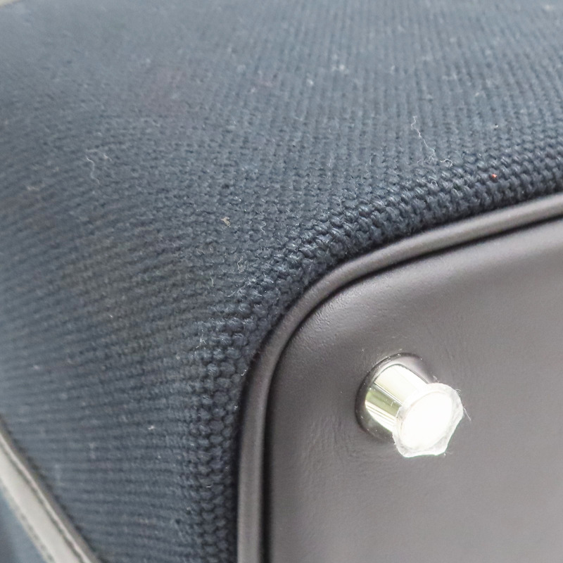 藍色 帆布 Picotin Cargo 18 手提包 K刻【HERMES 愛馬仕】-10