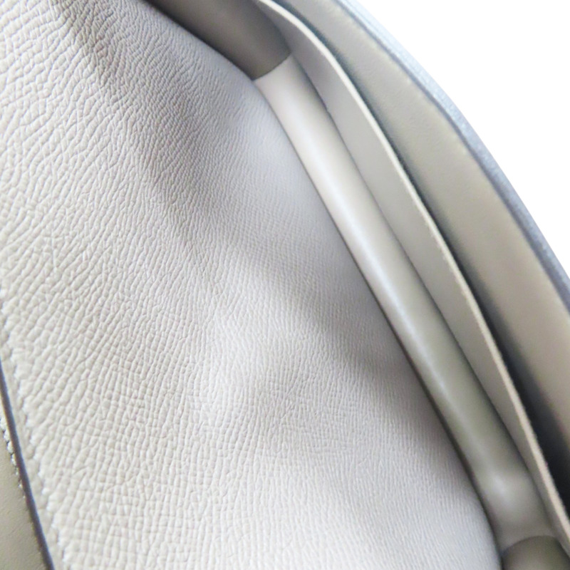 瀝青灰 Epsom牛皮 Constance 24cm 肩背包 C刻 金釦【HERMES 愛馬仕】-5