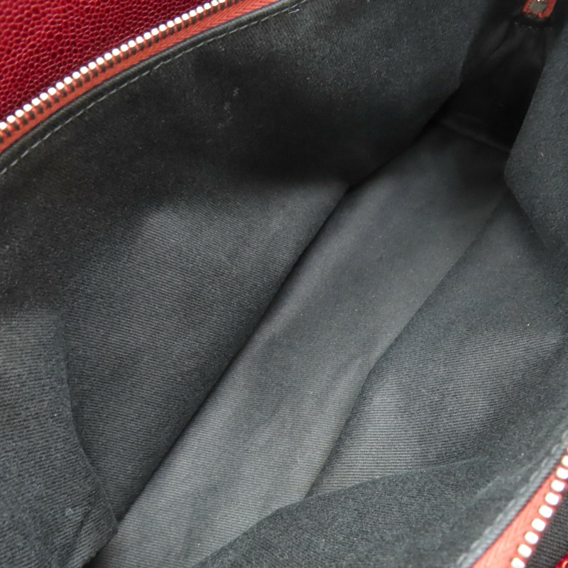 紅色 荔枝紋 牛皮 肩背包【CHANEL 香奈兒】-6