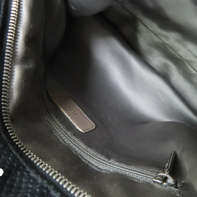 黑色 牛皮 銀鍊 肩背包【CHANEL 香奈兒】-4