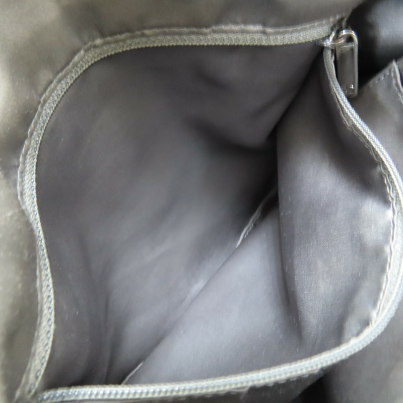 黑色 牛皮 銀鍊 肩背包【CHANEL 香奈兒】-6