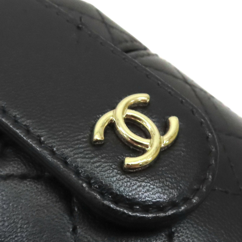 黑色 牛皮 Mini Vanity Coco Mark Patent 肩背包 AP1616【CHANEL 香奈兒】 AP1616-9