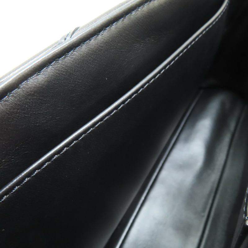 黑色 羊皮 GO-14 bag 鍊帶 銀扣 肩背包【LOUIS VUITTON LV 路易威登】 M50298-5