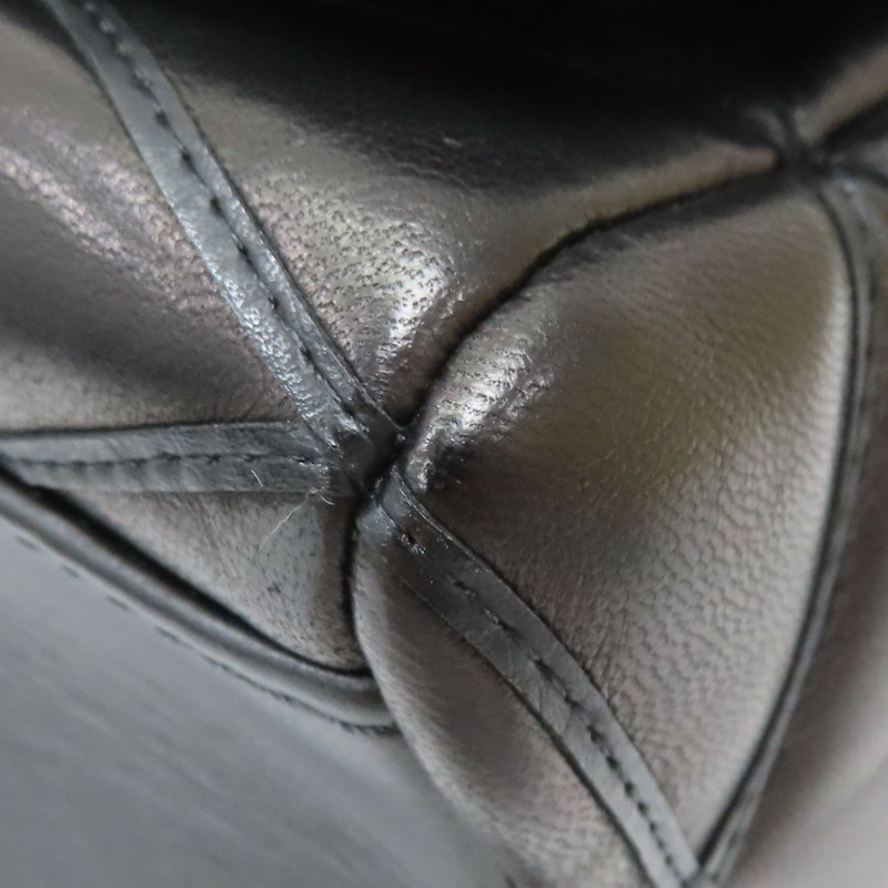 黑色 羊皮 GO-14 bag 鍊帶 銀扣 肩背包【LOUIS VUITTON LV 路易威登】 M50298-13