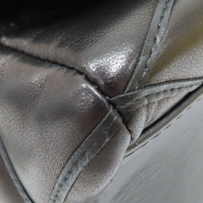 黑色 羊皮 GO-14 bag 鍊帶 銀扣 肩背包【LOUIS VUITTON LV 路易威登】 M50298-14