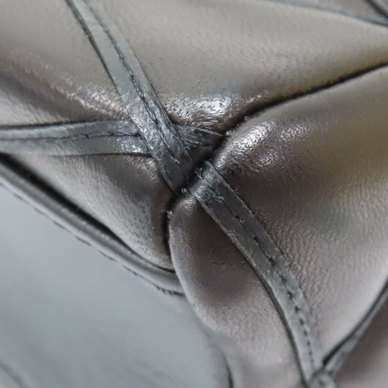 黑色 羊皮 GO-14 bag 鍊帶 銀扣 肩背包【LOUIS VUITTON LV 路易威登】 M50298-15