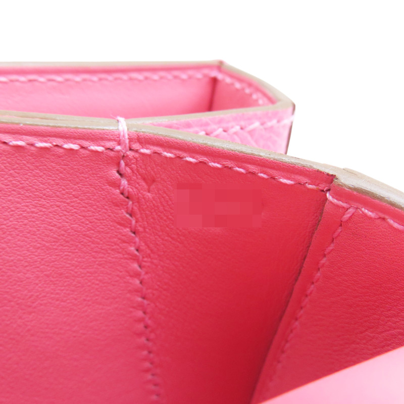 奶昔粉 Epsom牛皮 Mosaique 17 肩背包 銀釦 Y刻【HERMES 愛馬仕】-6