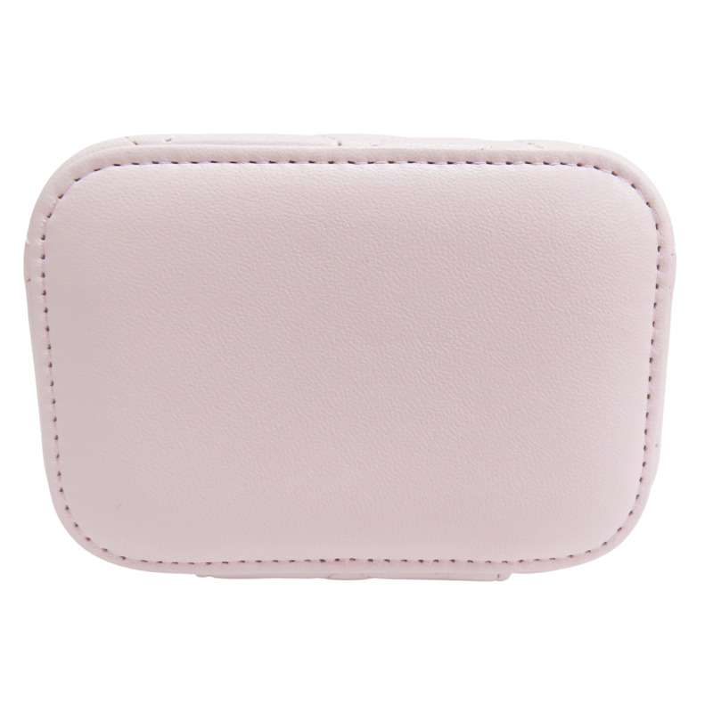 粉色 羊皮 珍珠鏈帶 肩背包 金釦【CHANEL 香奈兒】 AP2581-3