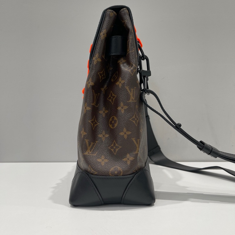 Louis Vuitton lv Steamer 19ss Virgil手提單肩包-3