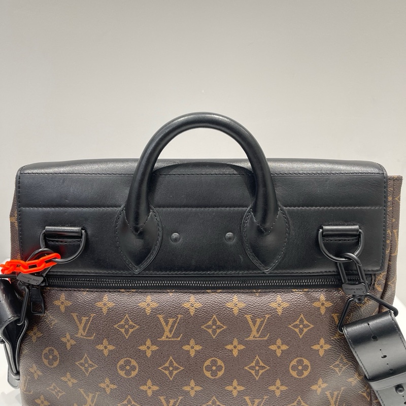 Louis Vuitton lv Steamer 19ss Virgil手提單肩包-6