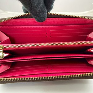 ＊奢華大道國際精品＊【L3302】LV原花/桃粉色限量長頸鹿ZIPPY ㄇ字拉鍊長夾 M62085 0 直購-6