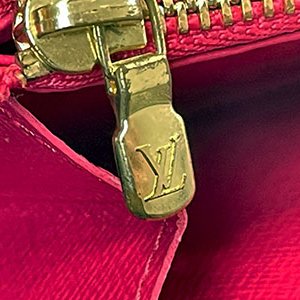 ＊奢華大道國際精品＊【L3302】LV原花/桃粉色限量長頸鹿ZIPPY ㄇ字拉鍊長夾 M62085 0 直購-8