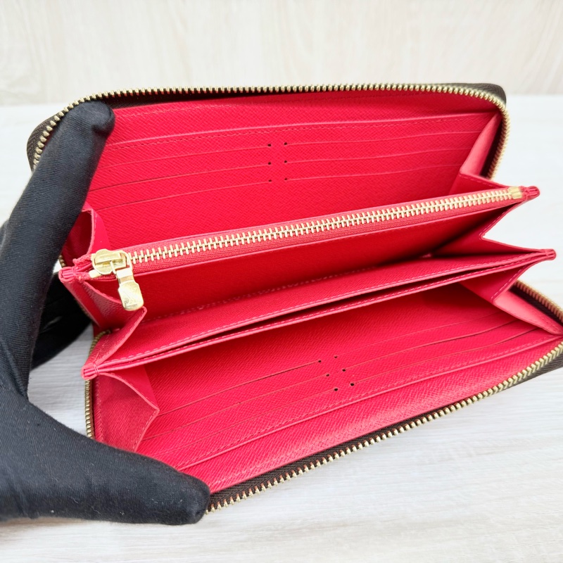 LV原花塗鴉渡輪ZIPPY拉鍊長夾M62135-11