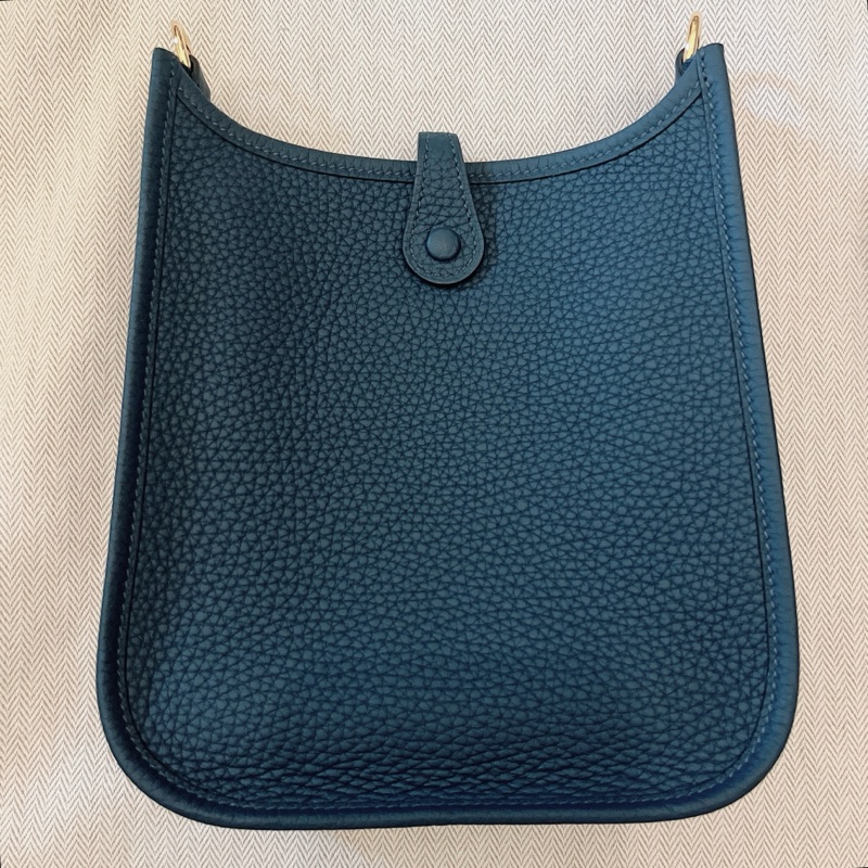 Hermes mini evelyne 普魯士藍-1