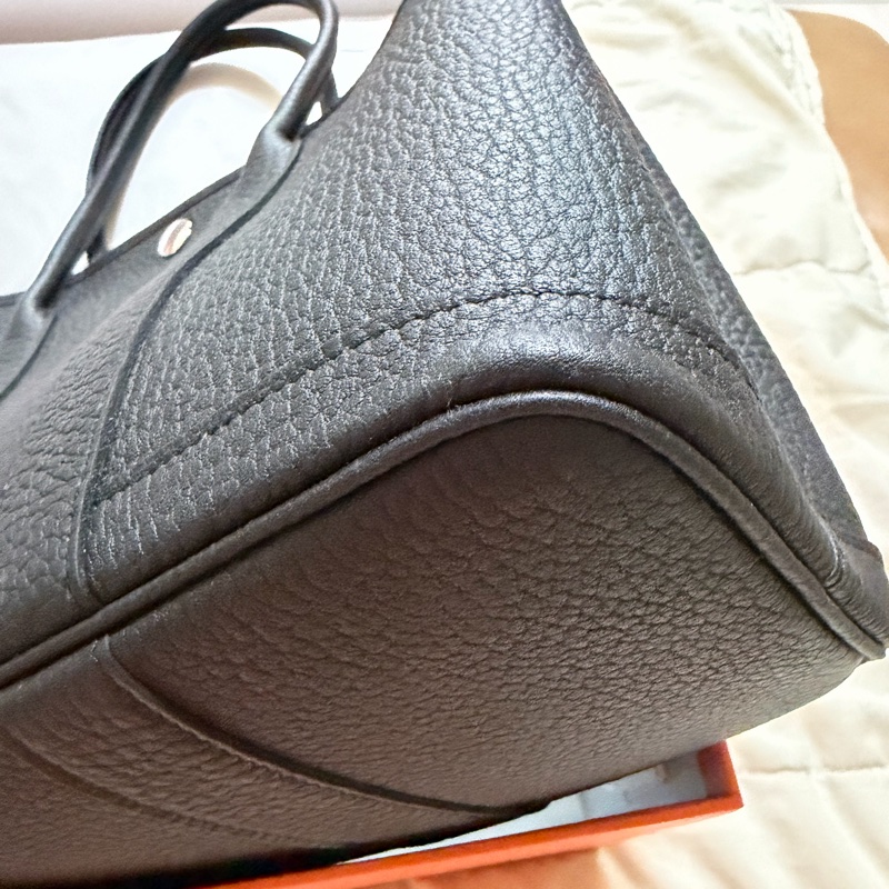 愛馬仕 Hermes Garden party 30 黑色-2