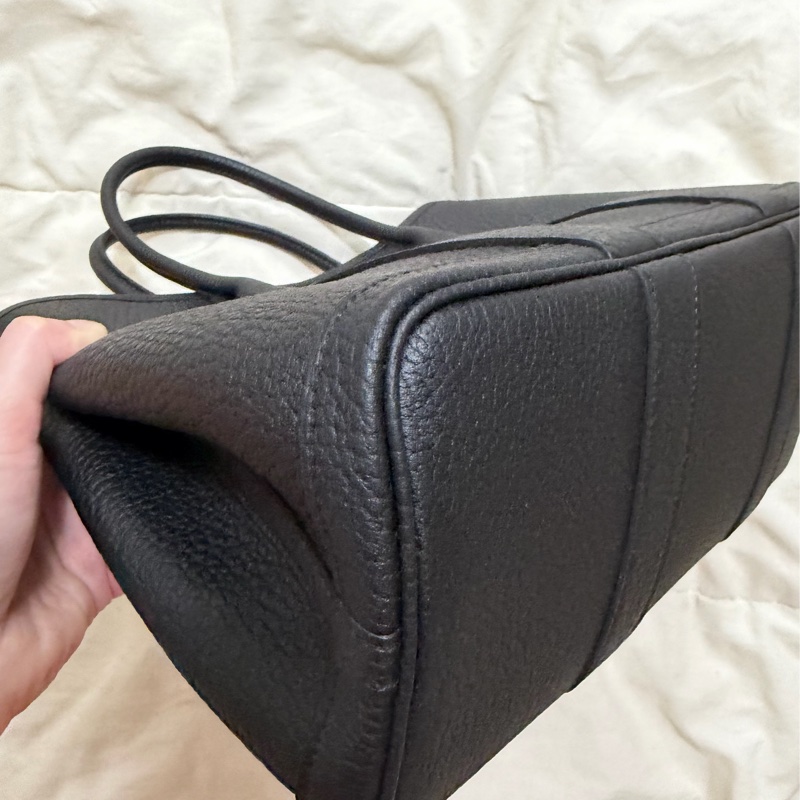 愛馬仕 Hermes Garden party 30 黑色-7