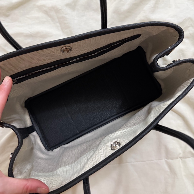 愛馬仕 Hermes Garden party 30 黑色-11