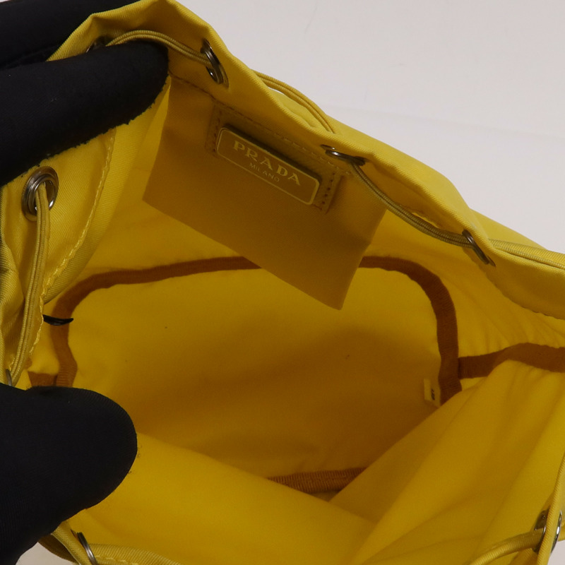 PRADA 尼龍Clutch Bag銀扣手拿包-4