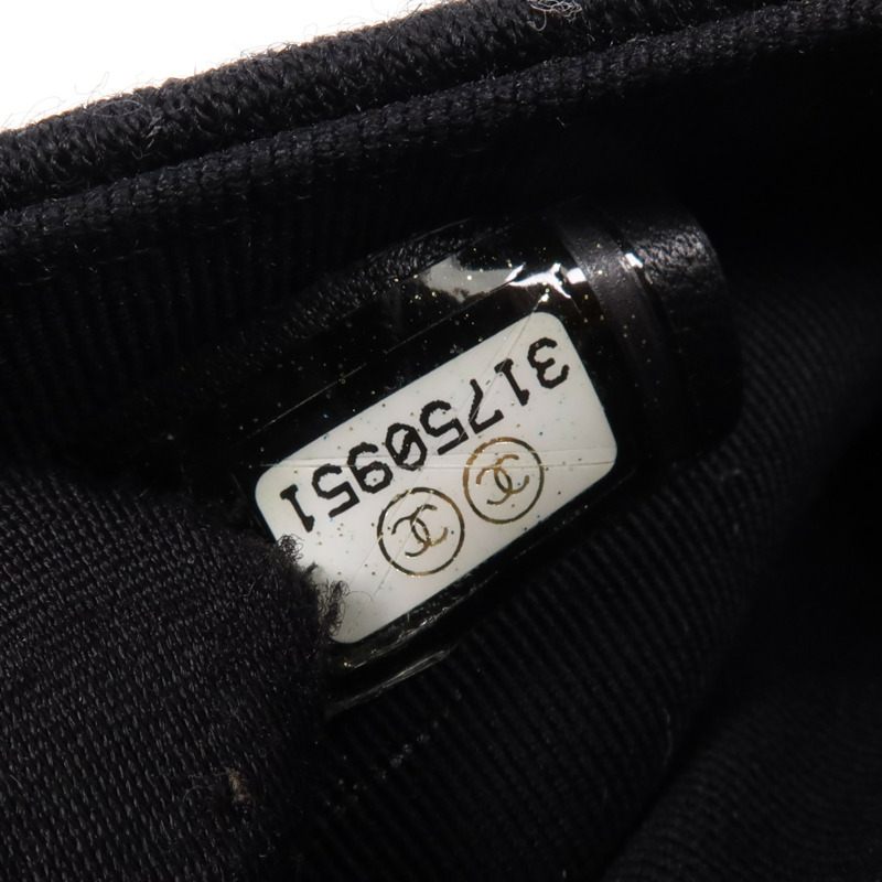 CHANEL 帆布Tote Bag銀扣手挽袋-5