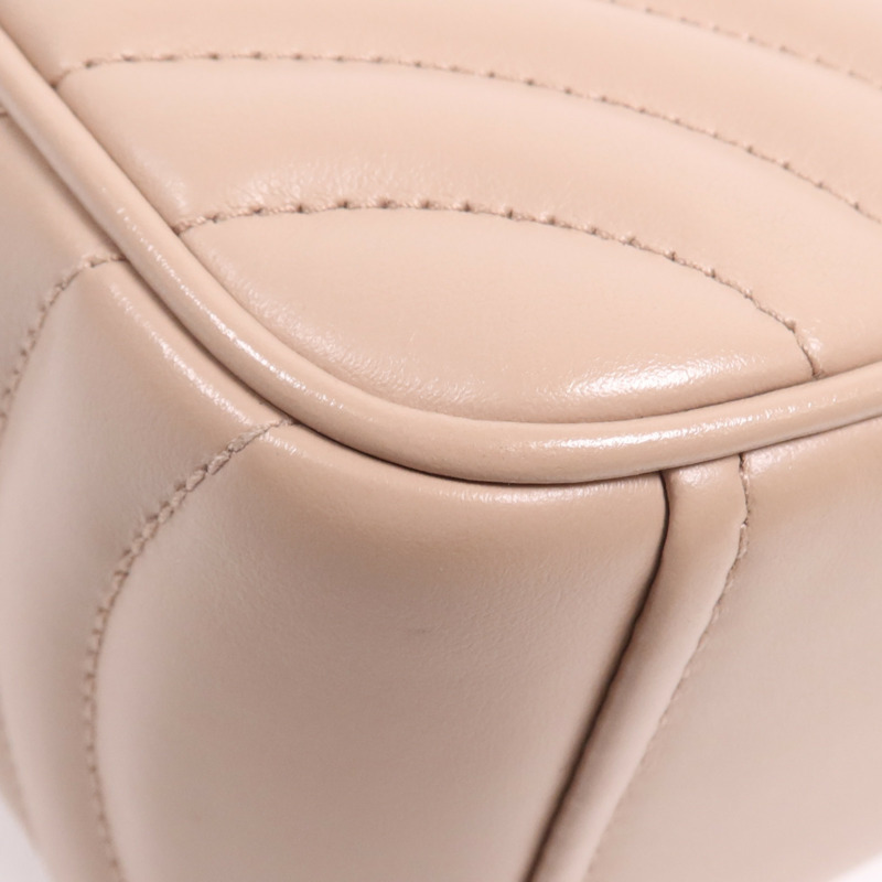 PRADA 牛皮皮革Shoulder Bag銀扣肩背袋-10