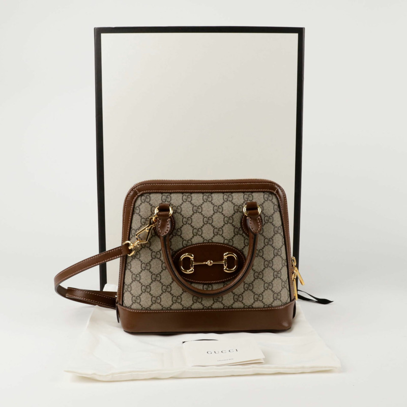 GUCCI Horsebit 1955 小號手提單肩包 621220-0