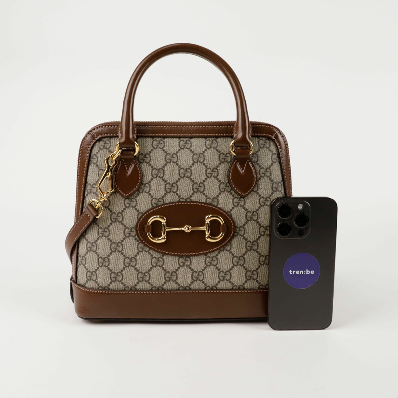 GUCCI Horsebit 1955 小號手提單肩包 621220-6