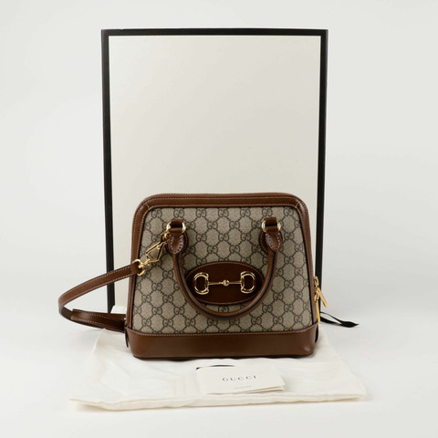 GUCCI Horsebit 1955 小號手提單肩包 621220