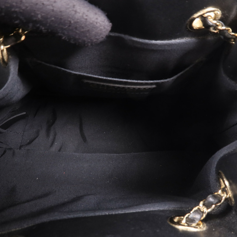 CHANEL 牛皮皮革Chain Shoulder Bag金扣鏈帶肩背袋-4