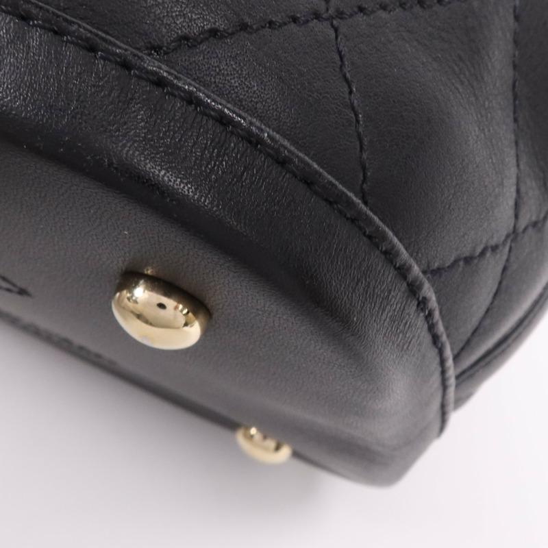 CHANEL 牛皮皮革Chain Shoulder Bag金扣鏈帶肩背袋-11