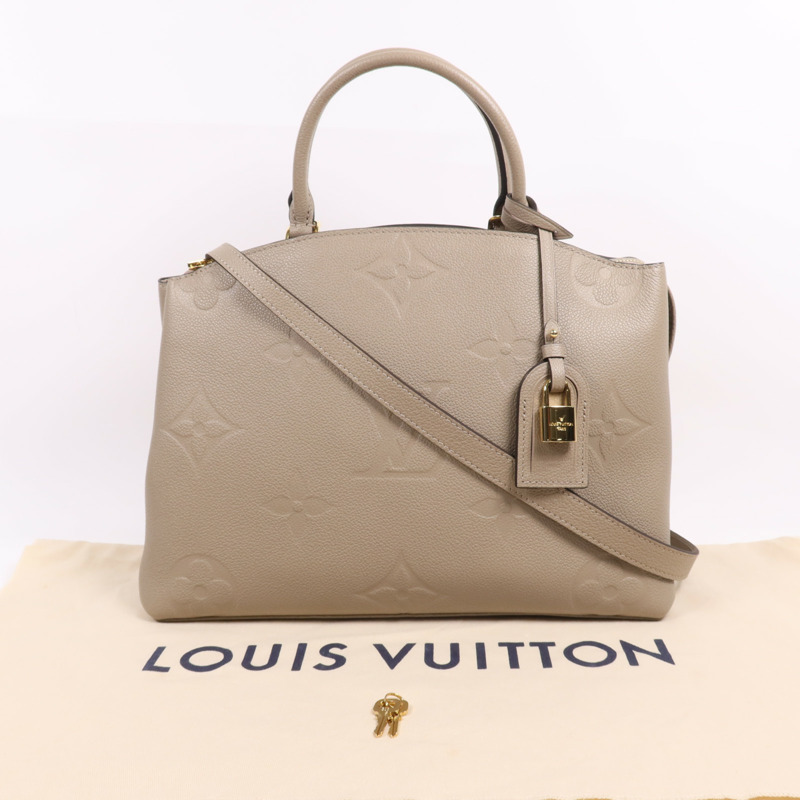 LOUIS VUITTON Monogram Empreinte Grand Palais金扣手挽肩背兩用袋-7