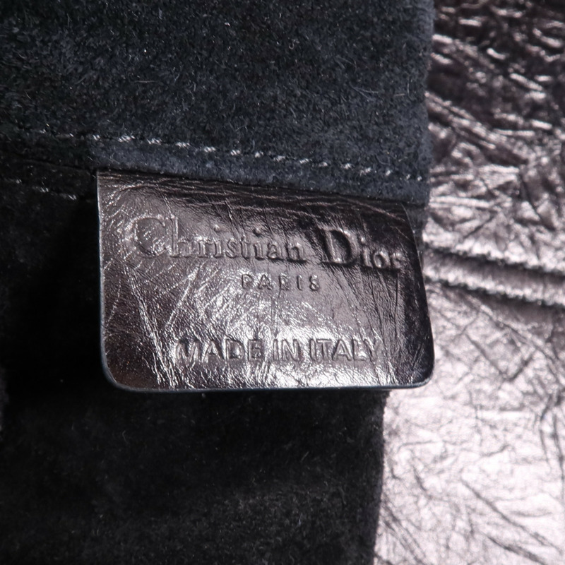 Dior 牛皮皮革Toujours Medium金扣手挽袋-4