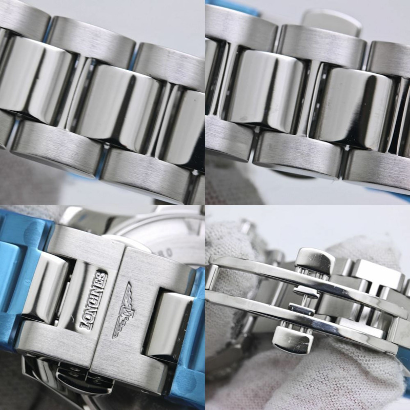 浪琴錶 Conquest L3.258.0.88.6 白色錶殼 11 顆鑽石錶圈女錶，不鏽鋼材質，40169-7