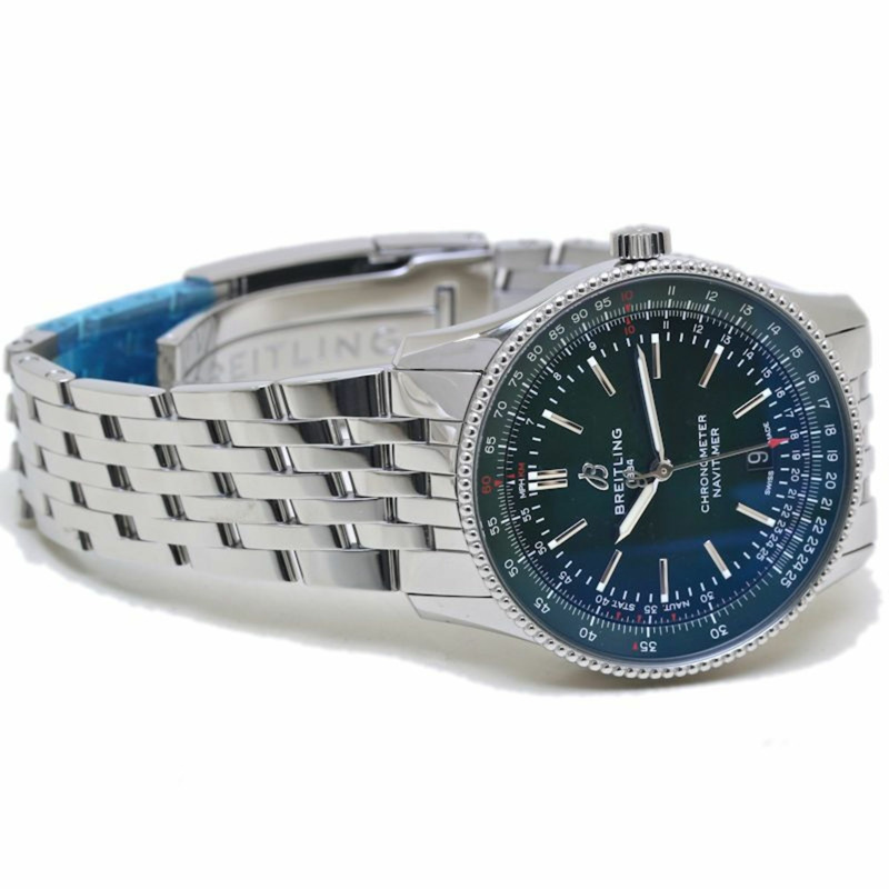 百年靈 Navitimer 自動腕錶 41 A17326361L1A1 A17326 男錶，不鏽鋼材質，40177-4