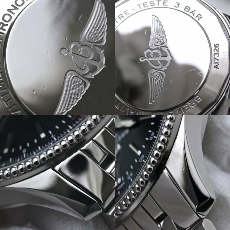 百年靈 Navitimer 自動腕錶 41 A17326361L1A1 A17326 男錶，不鏽鋼材質，40177-6