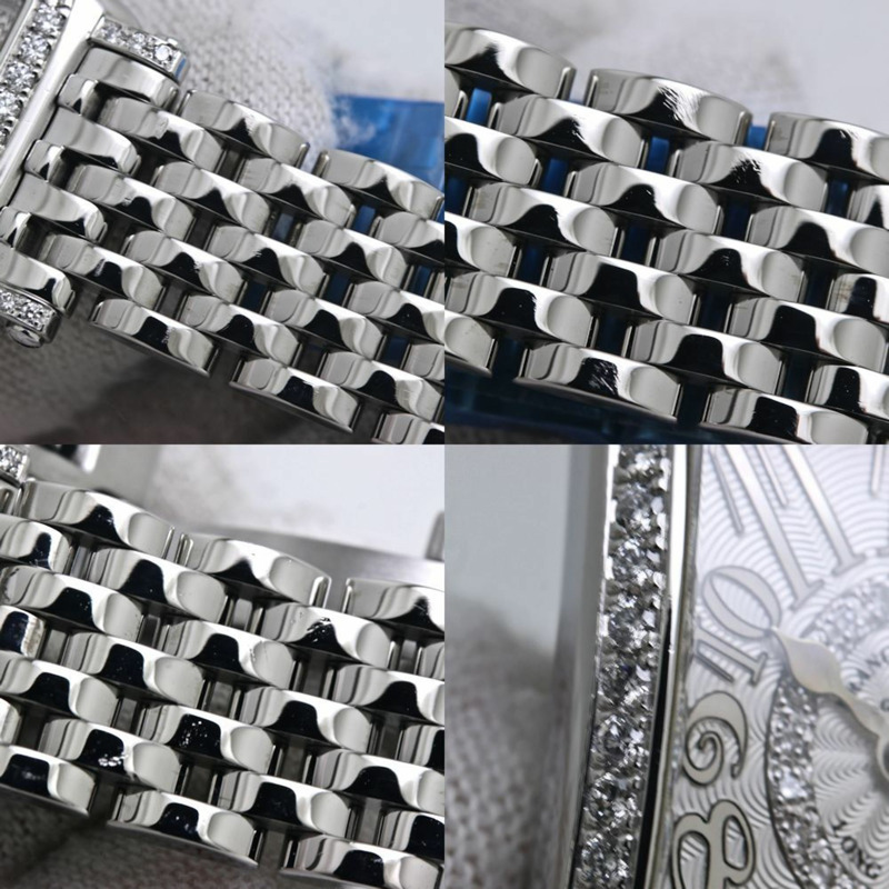 弗蘭克·穆勒 (FRANCK MULLER) 長島系列 Petite Relief 鑽石 802 REL D 1R AC 女士腕錶，不銹鋼 40160-6