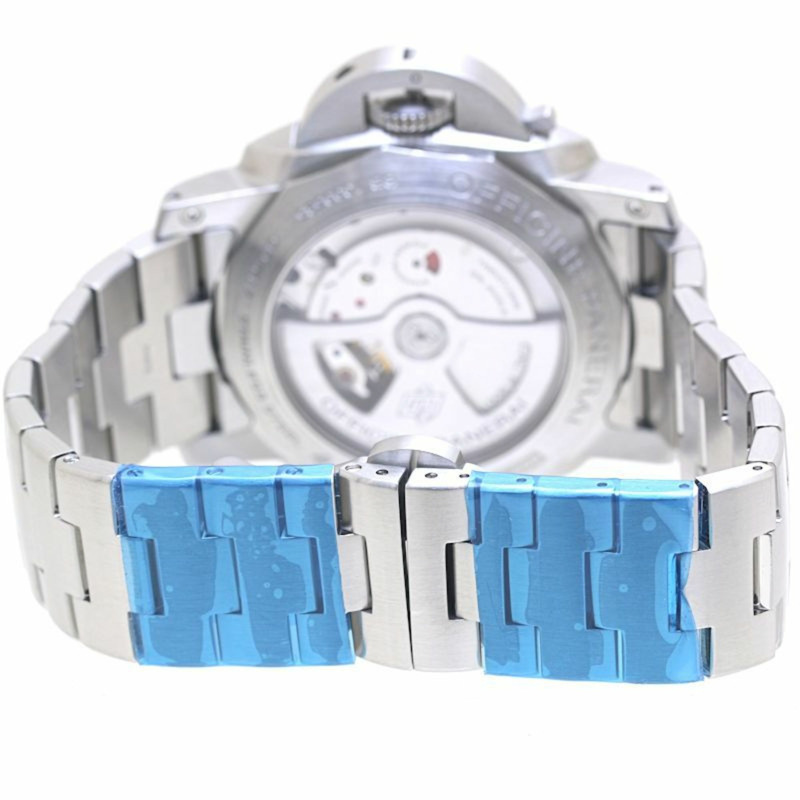 沛納海 Luminor 1950 3 日動力保存 GMT PAM00329 男士腕錶，不鏽鋼材質，40179-2