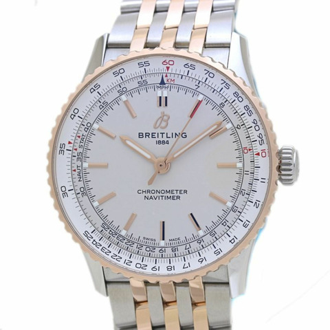 百年靈 Navitimer 自動腕錶 41 U17329F41G1U1 U17329 男錶 18KRG 40176