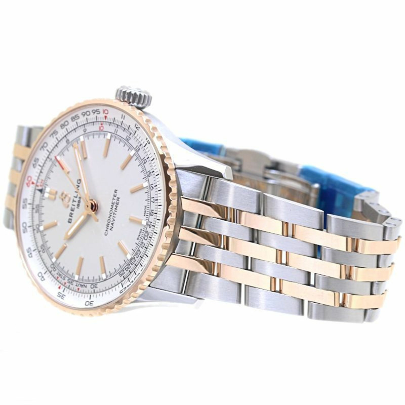 百年靈 Navitimer 自動腕錶 41 U17329F41G1U1 U17329 男錶 18KRG 40176-1