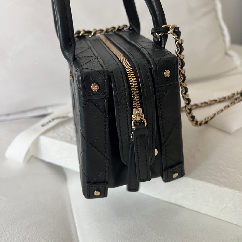 半價折扣 Chanel vanity case 空姐包 大logo 盒子包-2