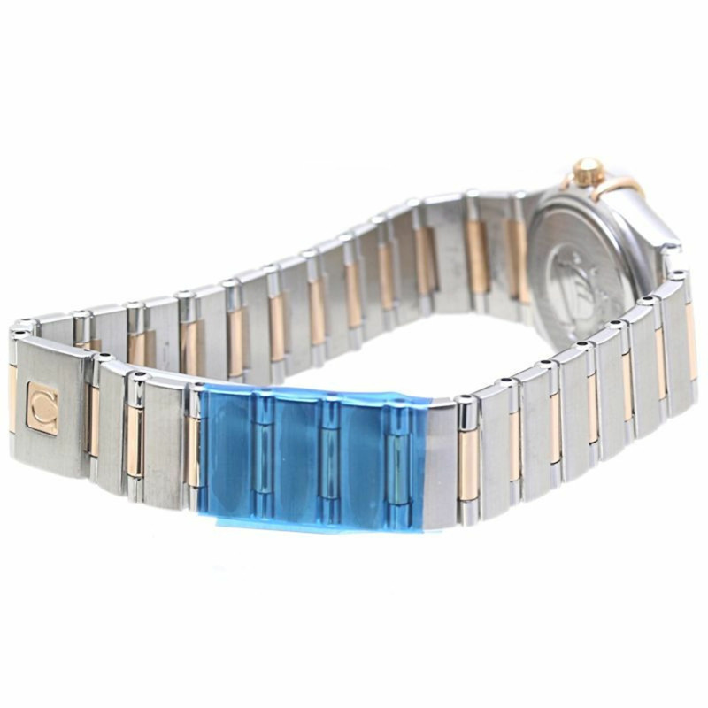 歐米茄星座系列迷你12鑽女士腕錶，18K金x不鏽鋼材質，型號40171，售價1360.75.00美元-3