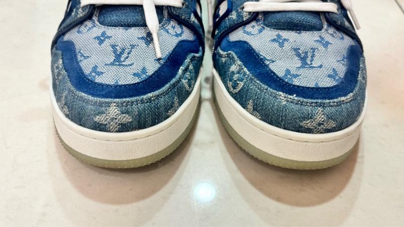 Louis Vuitton LV  Trainer 滿版牛仔老花-3