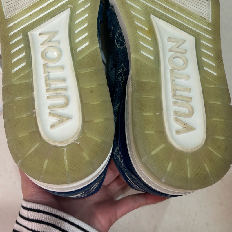 Louis Vuitton LV  Trainer 滿版牛仔老花-10