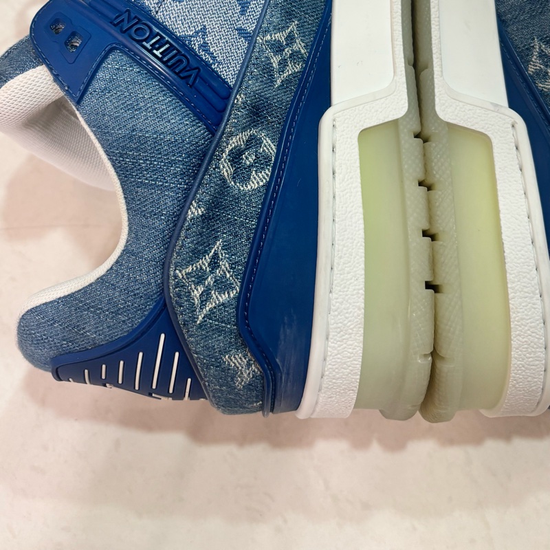 Louis Vuitton LV  Trainer 滿版牛仔老花-14