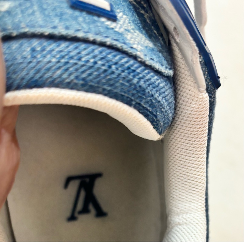 Louis Vuitton LV  Trainer 滿版牛仔老花-16