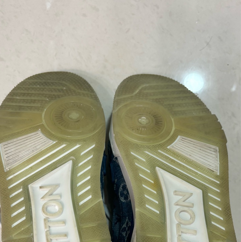 Louis Vuitton LV  Trainer 滿版牛仔老花-19