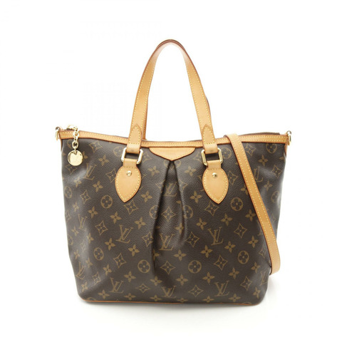 路易威登 Palermo PM 單肩手提包 M40145 Monogram 帆布 二手 女士 LV